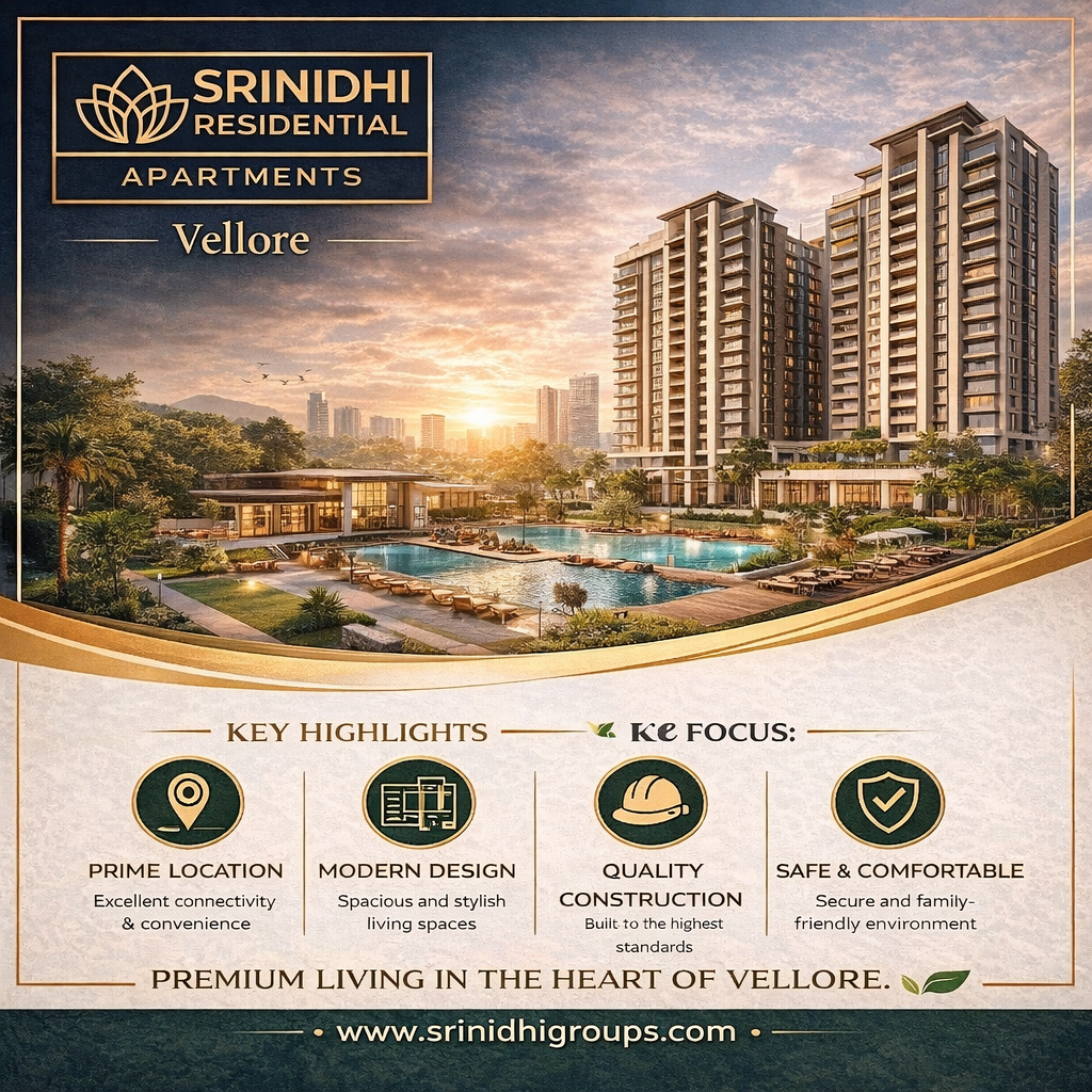 Srinidhi Residential Apartments – Vellore